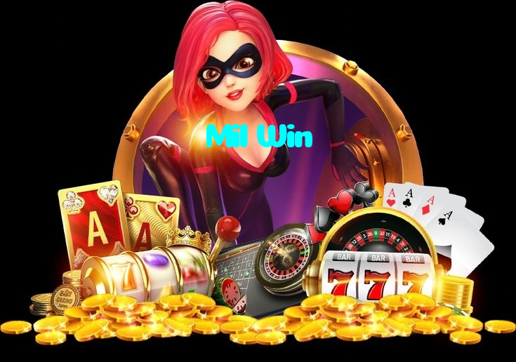 Mil Win casino presented on mobile device in Pakistan with slots and live games